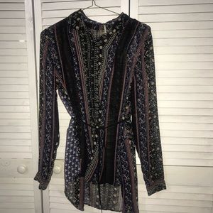 FREE PEOPLE LONG BLOUSE